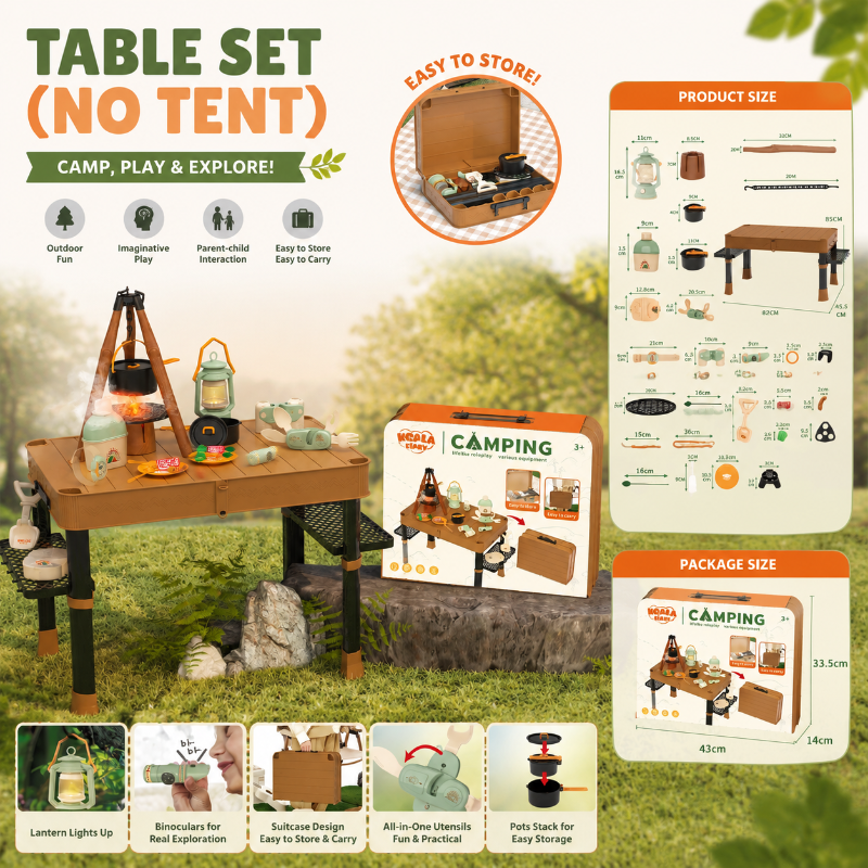 Kids Camping Adventure – Abenteuerlich & interaktiv – Camping-Set