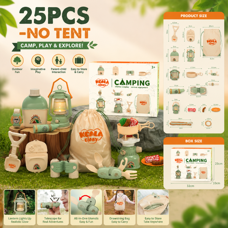 Kids Camping Adventure – Abenteuerlich & interaktiv – Camping-Set