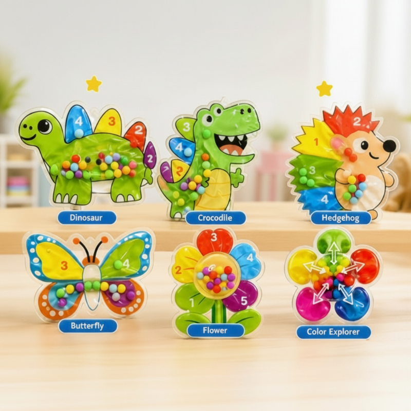 Squishy Bead Maze – Sensorisch & entspannend – Fidget-Spielzeug