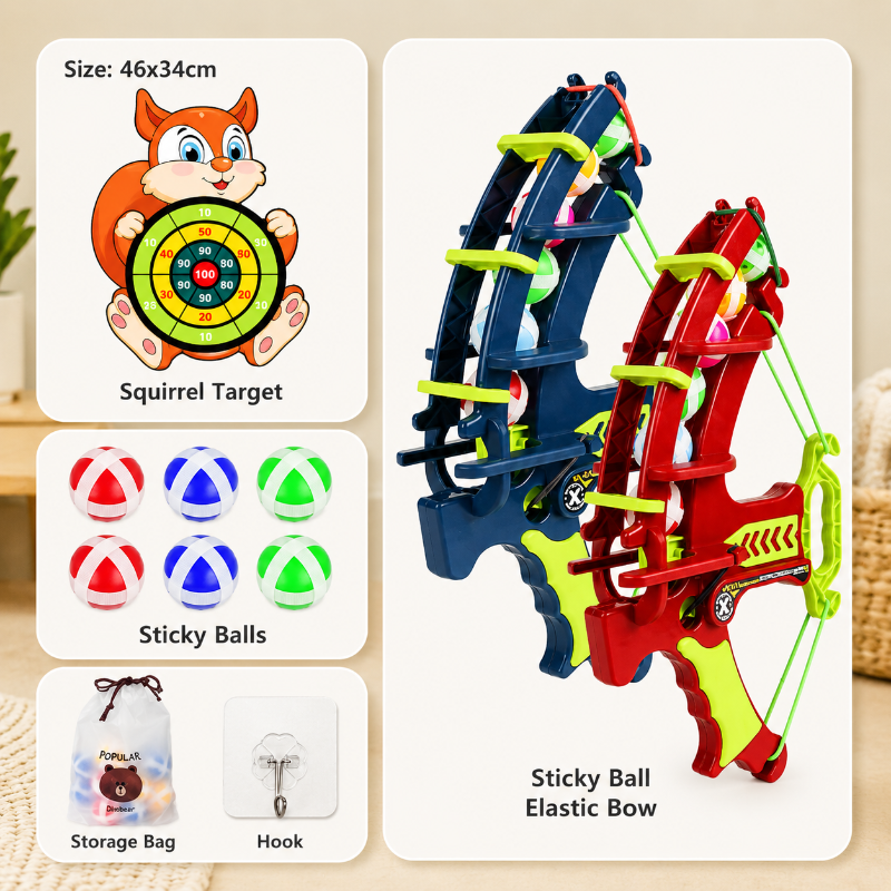 Sticky Ball Shooting Game – Aktiv & Interaktiv – Dartspiel-Set