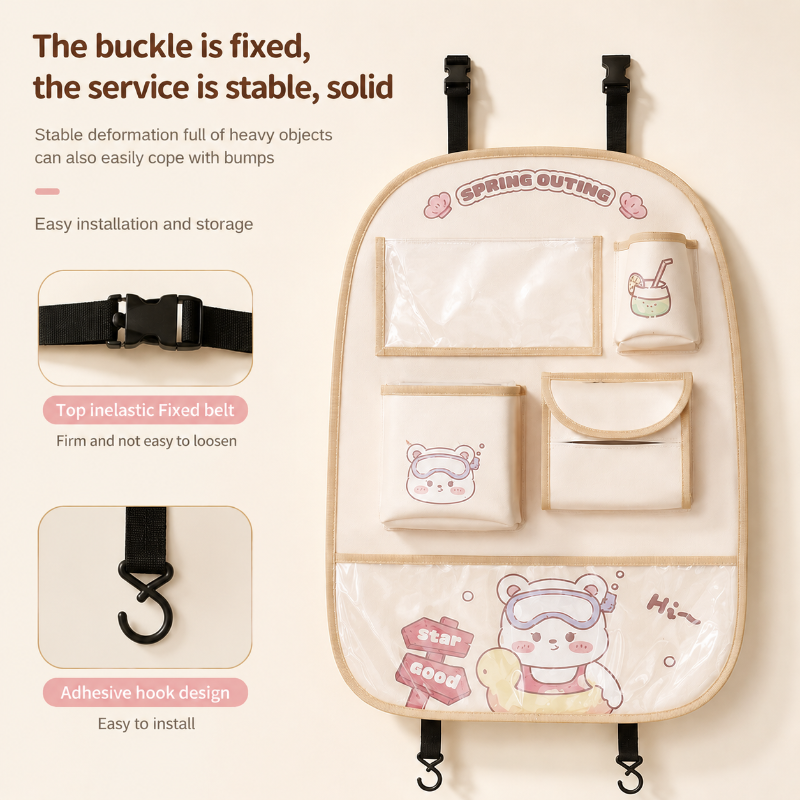 Backseat Baby Storage Bag – Praktisch & geräumig – Aufbewahrungstasche für das Auto