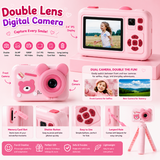 Double Lens Digital Camera – Kreativ & unterhaltsam – Kinderkamera