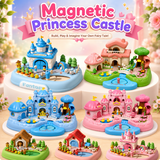 Magnetic Princess Castle – Kreativ & Magisch – Magnetisches Puppenhaus-Spielset