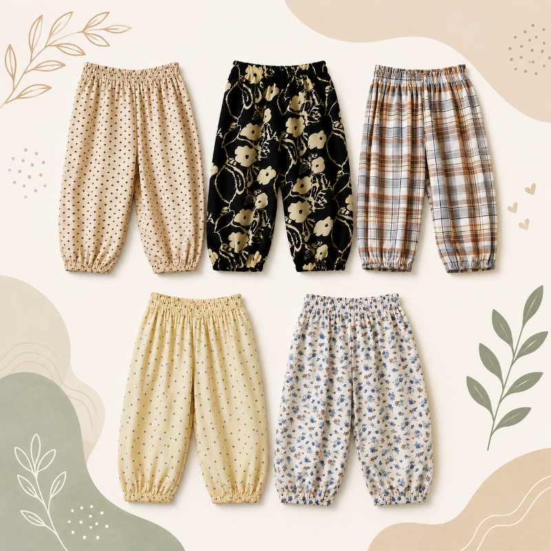 Harem Pants – Leicht & bequem – Lässige Kinderhose