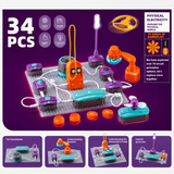 STEM Electronic Building Kit – Lehrreich & Technisch – Experimentierset für Schaltkreise