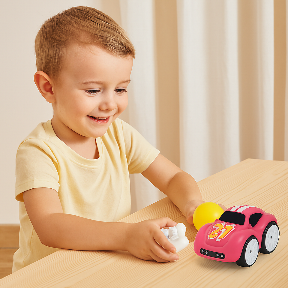 TinyRacer – Zeichenspaß & cleveres Fahren – autonomes Cartoon-Auto