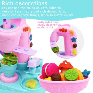 Ice Cream Clay Set™ - Tolle Kreationen - Knete-Eismaschine