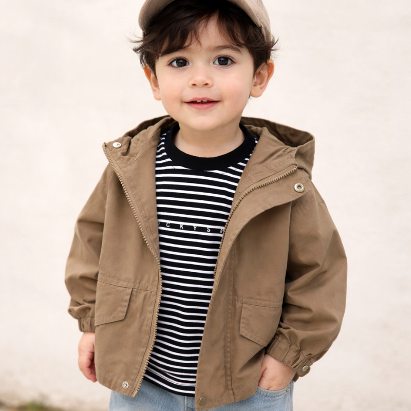 CozyShield – Winddicht & bequem – Kinderparka