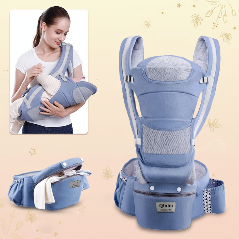 CozyCarry – Praktisch & verstellbar – 3-in-1-Kindertrage