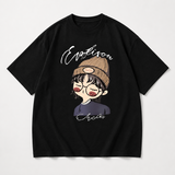CuteStyle – Trendig & bequem – T-Shirt mit übergroßem Cartoon-Aufdruck