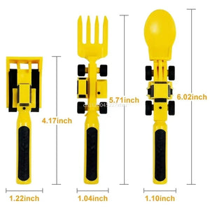 Construction Dinner Set™ - Nie wieder Streit am Tisch - Kreatives Besteckset