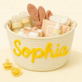 CuddleBasket – Hübsch & persönlich – personalisierter Windelkorb