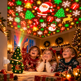 HolidayBeam – Festlich & stimmungsvoll – USB-Weihnachtsprojektor mit Lichtmustern