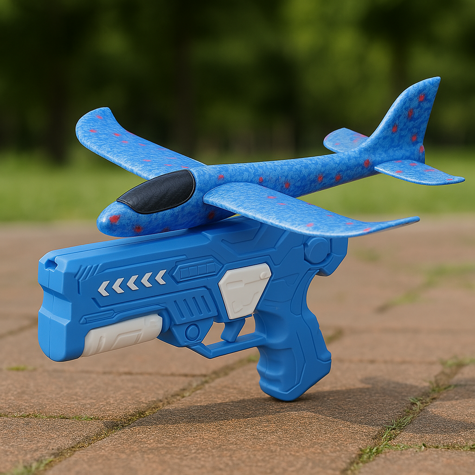 Foam Plane Launcher™ – Fliege es weg – Flugzeug-Shooter