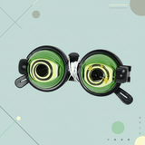FunGoggles – Lustig & interaktiv – Spielzeugbrille mit großen, blinzelnden Augen