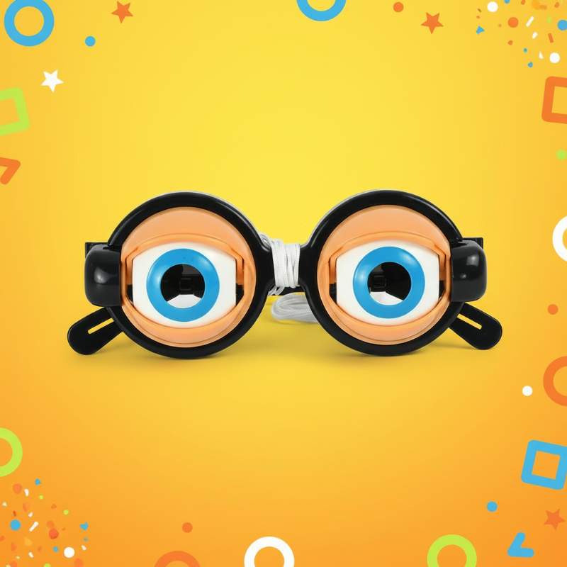 FunGoggles – Lustig & interaktiv – Spielzeugbrille mit großen, blinzelnden Augen