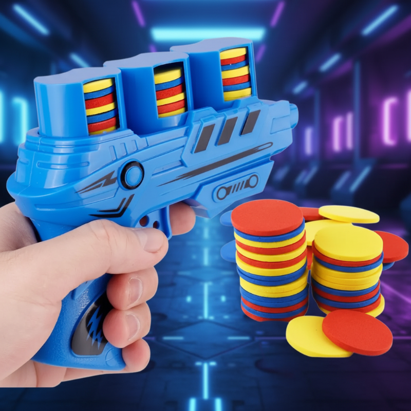 FunGun – Sicher & lehrreich – Schaumstoff-Schießspiel-Set
