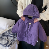 LiloWear – Winddicht & wasserabweisend – Kinderwindjacke mit Kapuze