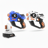TargetPro – Wettkampf & Abenteuer – Laser-Schießspiel-Set mit Pistolen