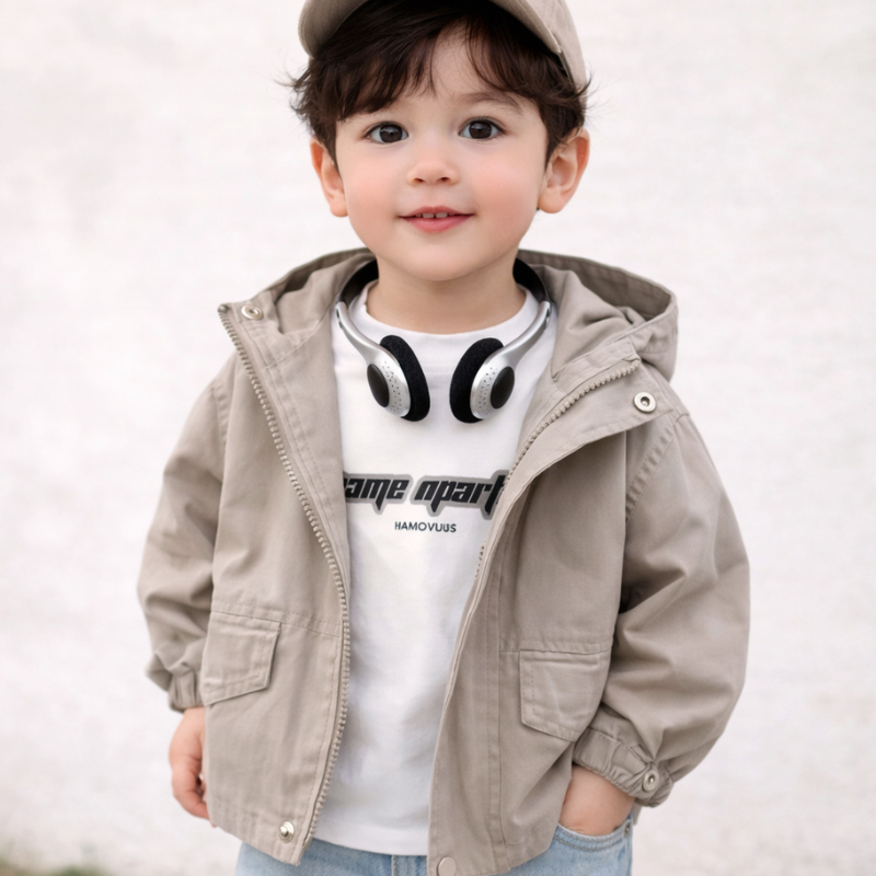 CozyShield – Winddicht & bequem – Kinderparka