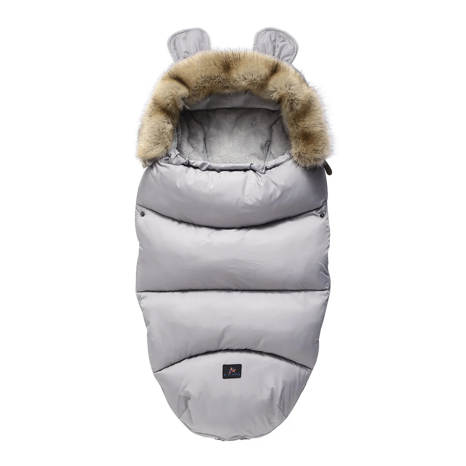 CozyRide – Warm & Gemütlich – Babyschlafsack für den Kinderwagen