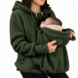 MamaNest – Warm & praktisch – 2-in-1-Tragejacke für Mama und Baby