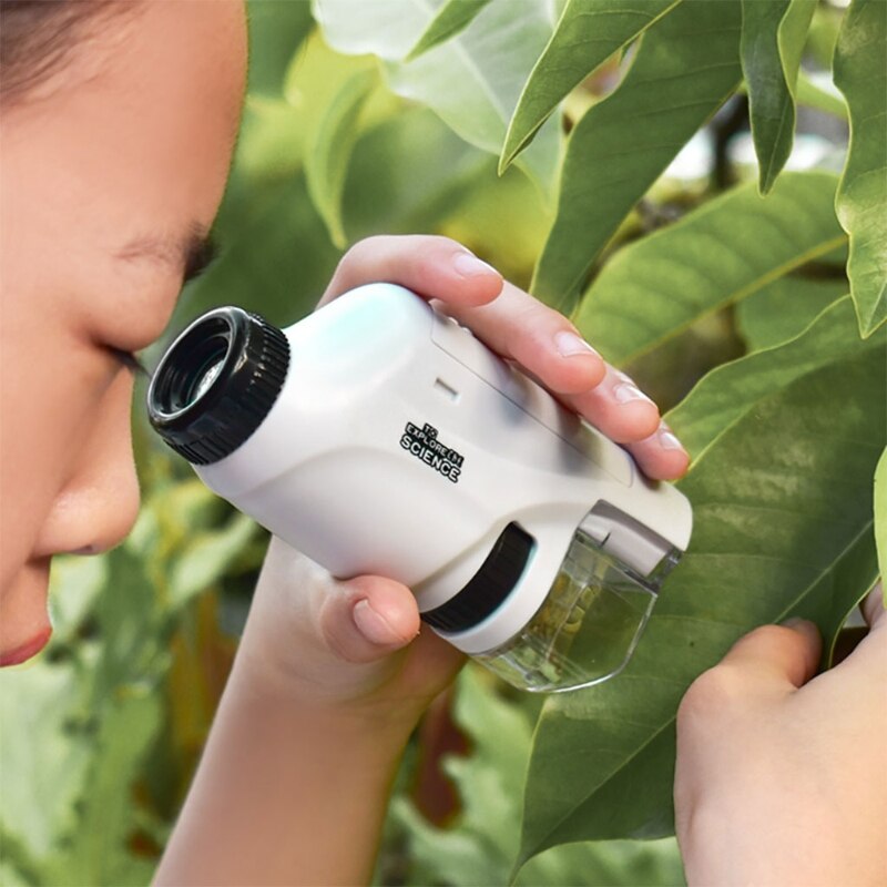 Kids Pocket Microscope™- Lehrreiches Abenteuer im Nahbereich - LED-Mikroskop