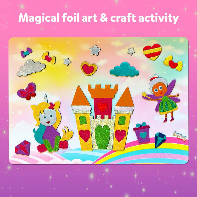 FoilMagic – Verspielt & Kreativ – Folienaufkleber-Kunstset