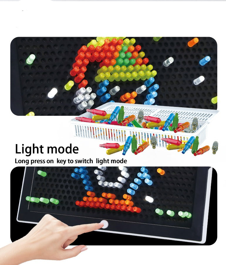 Light Game™ - Erschaffe deine magische Welt - Lichtstecker Spielset