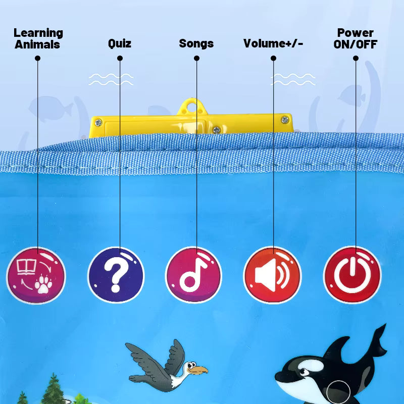 LittleExplorers – Lernen & Spielen – Weltkarte der Tiere