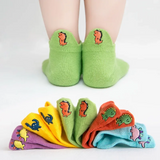 PlayfulToes – Farbenfroh & weich – Kurze Kindersöckchen (5er-Set)