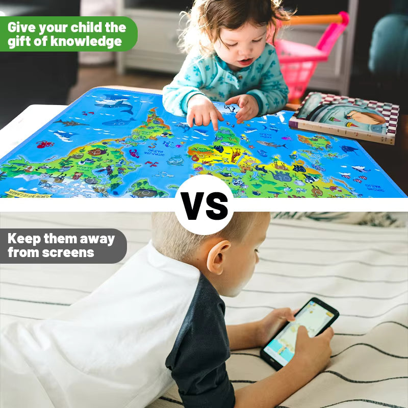 LittleExplorers – Lernen & Spielen – Weltkarte der Tiere