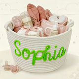 CuddleBasket – Hübsch & persönlich – personalisierter Windelkorb