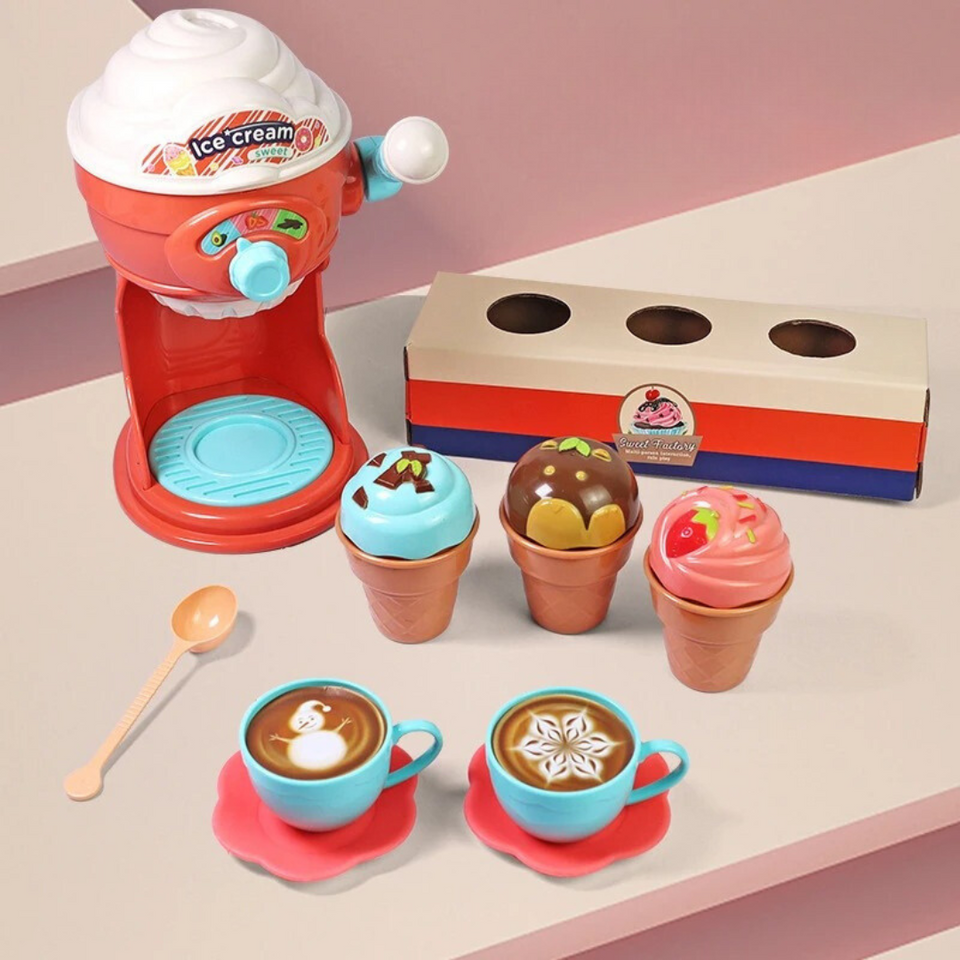 Ice Cream Maker Set™ - Kleine Eiskünstler - Eiscrememaschine Spielset