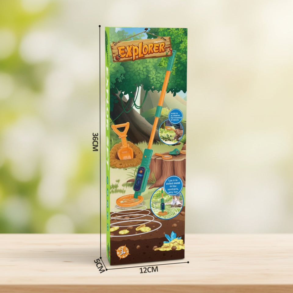 TreasureSeekers – Lehrreich & spannend – Metalldetektor für Kinder