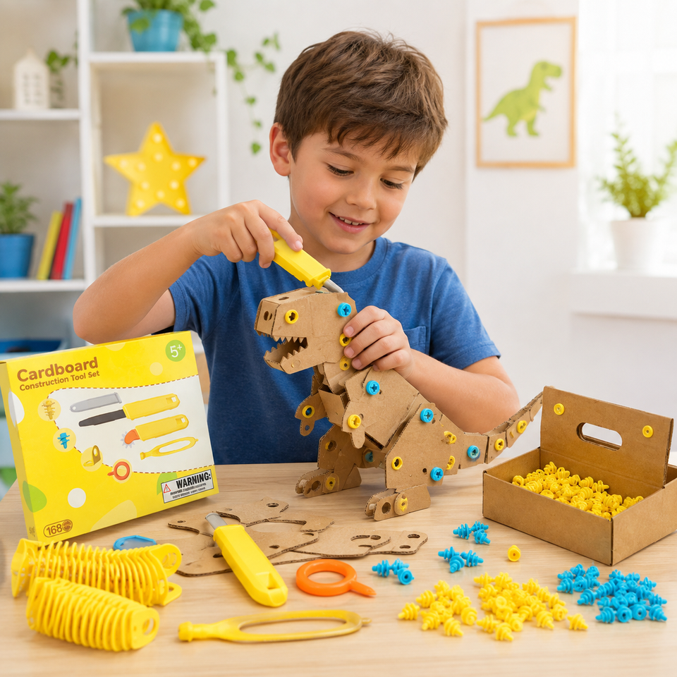 CardboardMaster – Spielerisch & Fördernd – Bastel-Bausatz aus Pappe
