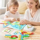 ShapeGenius – Kreativ & Lernreich – Geometrisches Pegboard-Puzzle