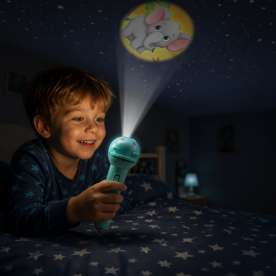 Story Torch™ - Gutenachtgeschichte- Taschenlampenprojektor