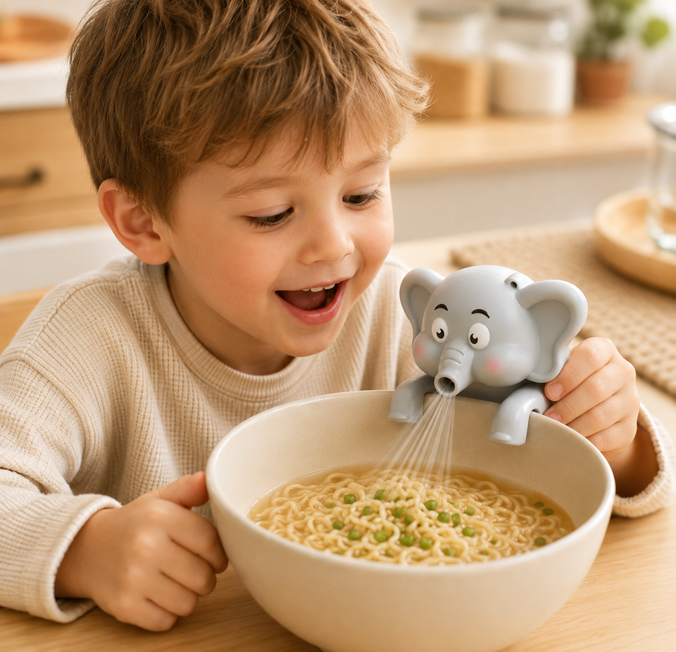 FoodBreeze – Clever & Praktisch – Tragbarer Essensbläser & Kühler für warme Speisen