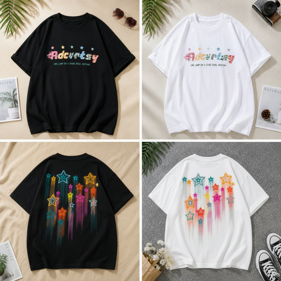 StarGlow – Leicht & Verspielt – Stern-T-Shirt