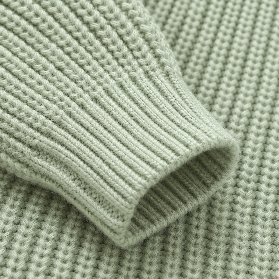 CozyHedge – Weich & warm – Gestrickter Baby-Strampler mit Igel-Motiv