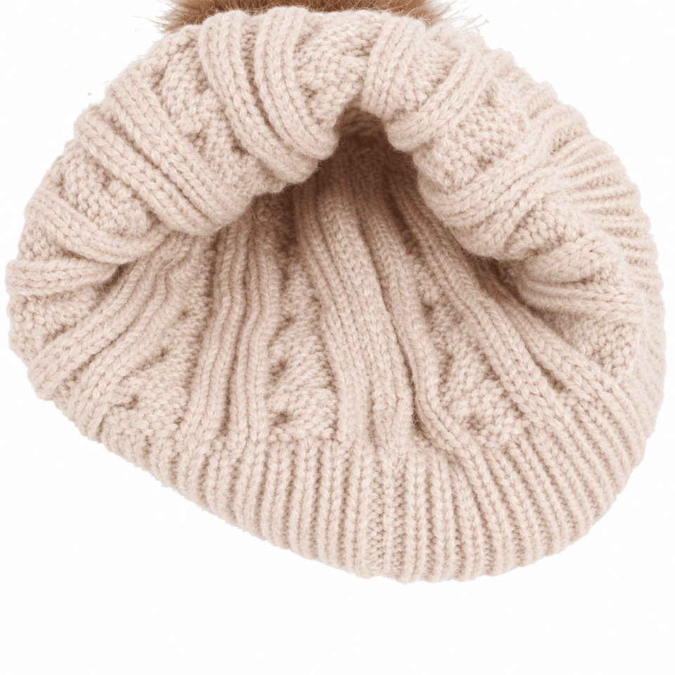 CozyPom – Warm & Weich - Winterset mit Mütze, Schal und Handschuhen