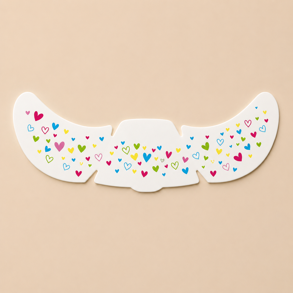 PartyFreckles – Farbenfroh & festlich – Temporäre Gesichtssticker (6er-Set)