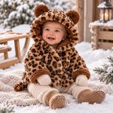 CozyPrincess – Warm & weich – Plüschjacke für Mädchen mit Kapuze