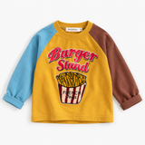 LittleRetro – Cool & trendy – Kinder-Langarmshirt mit grafischem Aufdruck