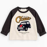 LittleRetro – Cool & trendy – Kinder-Langarmshirt mit grafischem Aufdruck