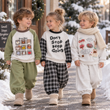 MiniBuddy – Weich & praktisch – Kinder-Pullover-Set mit langen Ärmeln
