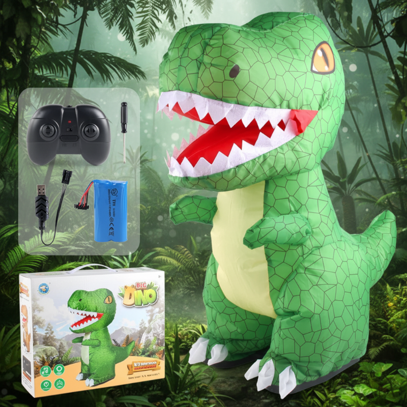 Inflatable Tyrannosaurus Rex – Aktiv & Lernreich – Aufblasbarer ferngesteuerter Dino