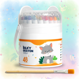TinyArt – Lernfördernd & sicher – Set mit wasserlöslichen, abwaschbaren Stiften