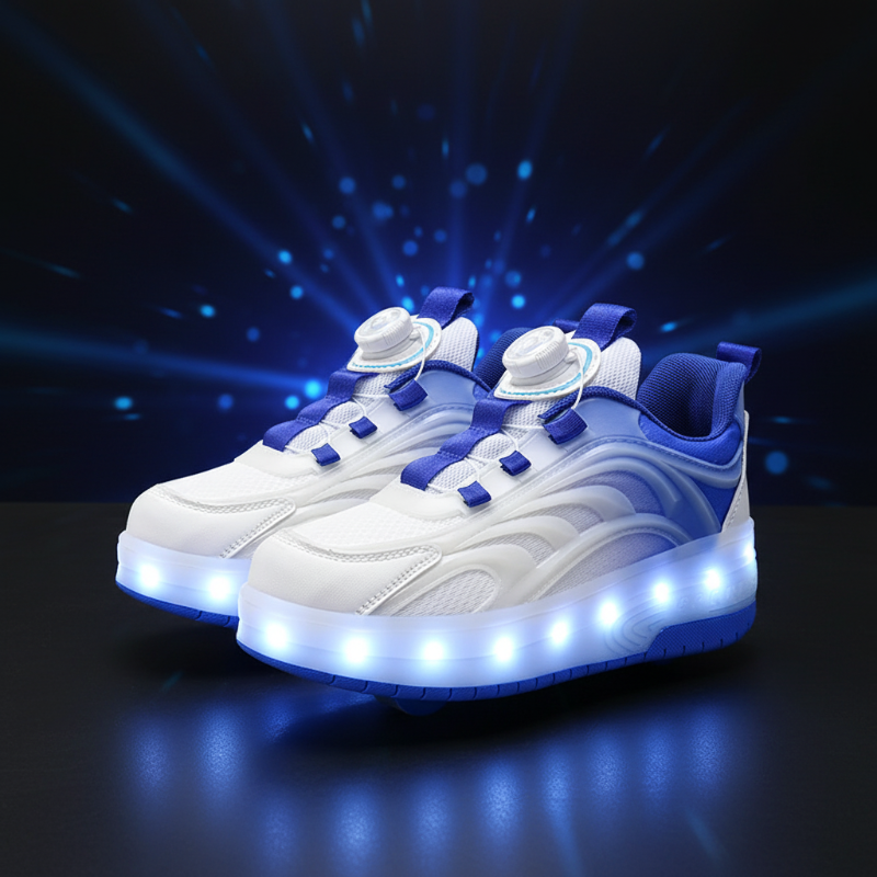 Light-Up Skate Shoes – LED & Komfortabel – Leuchtende Rollschuhe